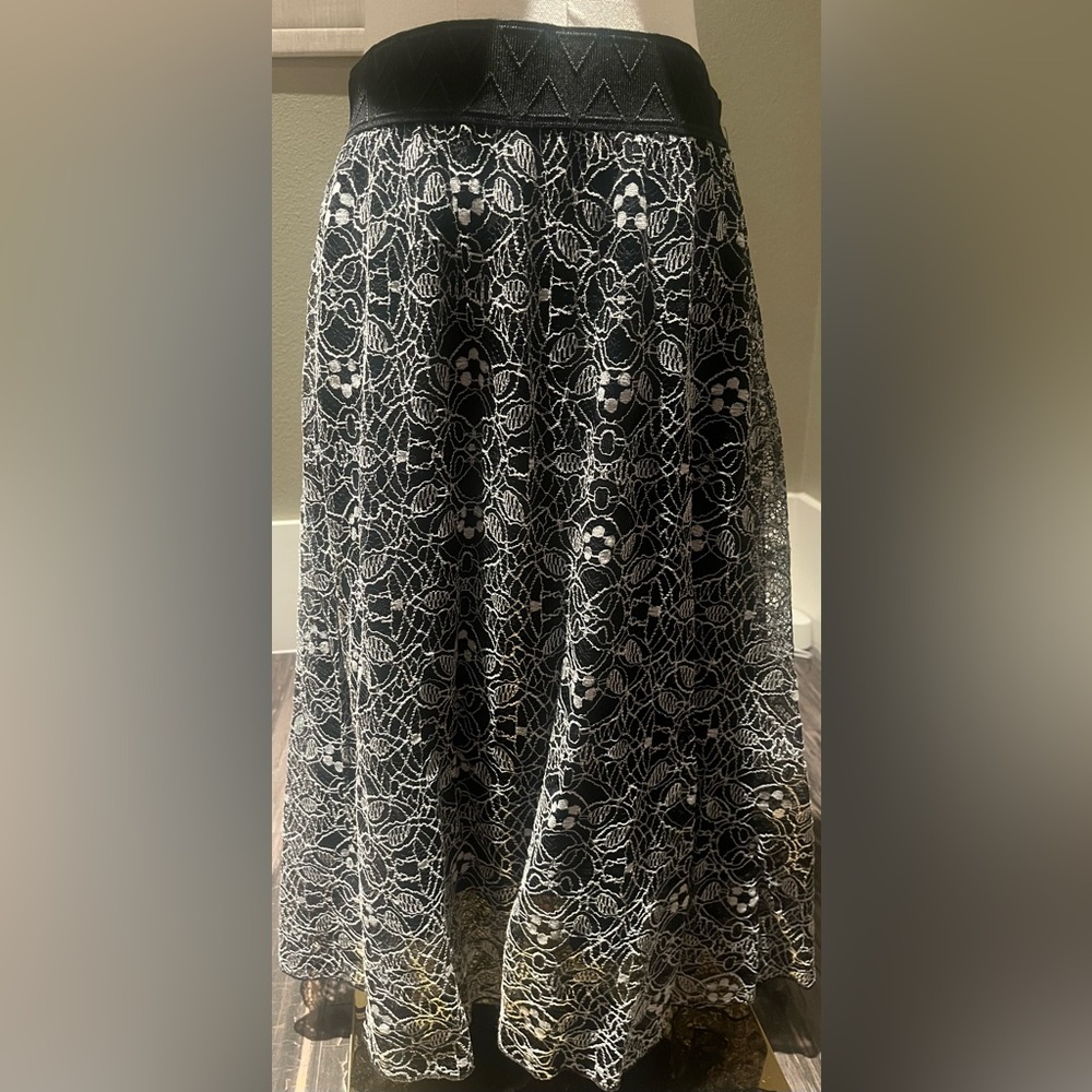 LulaRoe Lace Midi Skirt